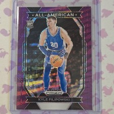 Panini 2024-25 Prizm Draft Picks Kyle Filipowski Duke Rookie Insert #20