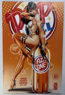 Pop Kill #1 - Trade Variant - By Jamie Tyndall (Mad Cave Comics)  NM