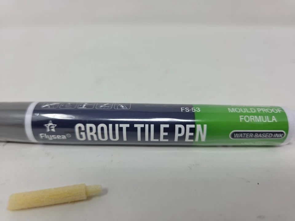 Упаковка из 5 ручек для затирки плитки темно-серый маркер краски плитки водонепроницаемый раствор для плитки краситель - Изображение 3 из 4