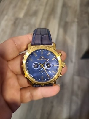 Porsamo Bleu Mens Watch Blue Leather Band 056B320