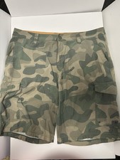 Quiksilver Waterman Collection Size 38Cargo Shorts Mens Camo Boardshorts Ripstop