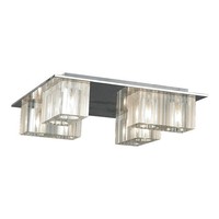 Chrom Durchsichtig Moderne Deckenlampe Deckenleuchte 8X33W/G9 44X44X11 [Cm]