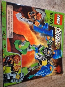 LEGO 8189 Power Miners Magma Mech Instruction Manual Mars Mission No Bricks
