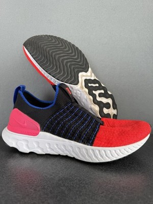 Women s Size 9 - Nike React Phantom Run Flyknit 2 Black Bright Crimson W