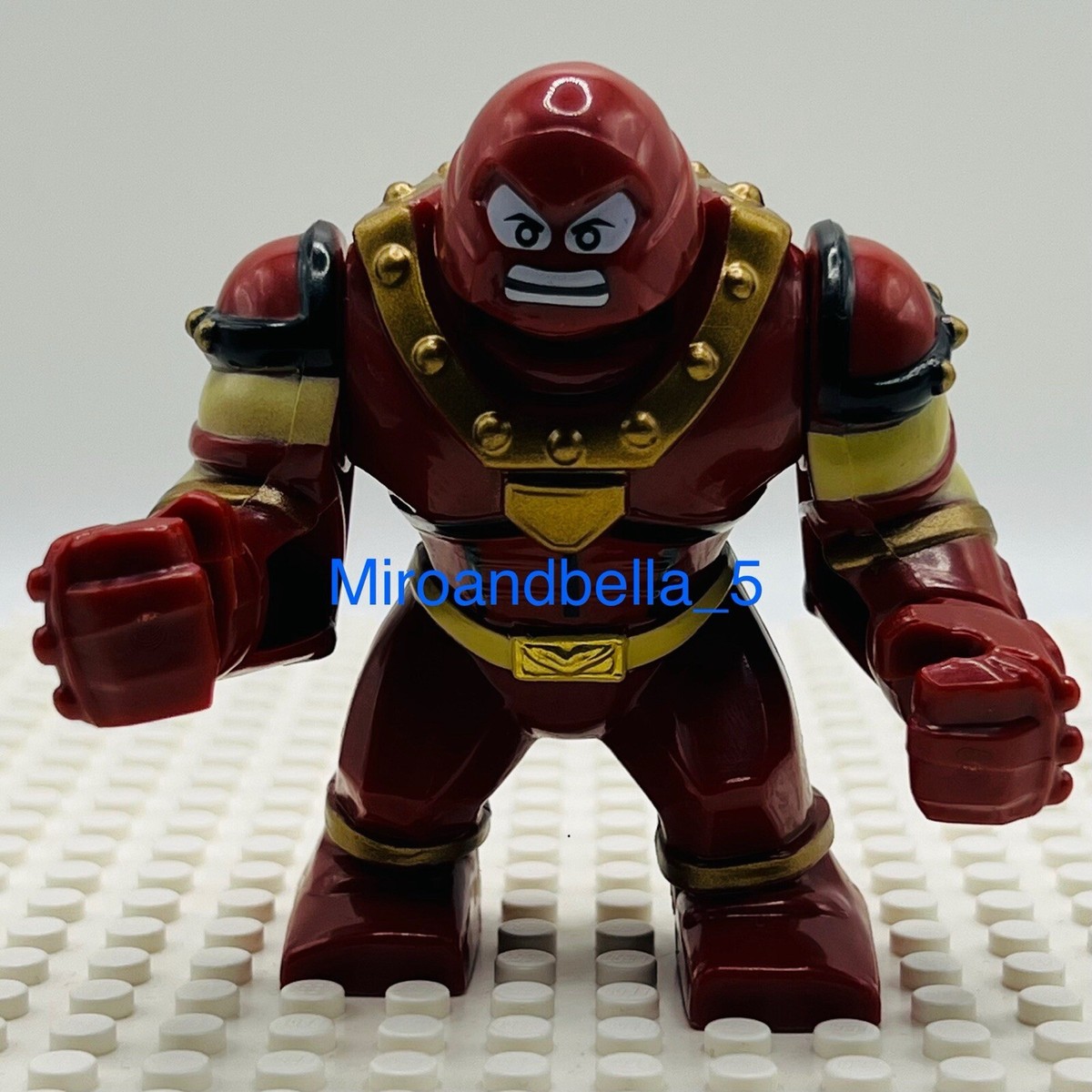 Big Fig Lego Minotauro Marvel Xmen Juggernaut Custom Big Figure Minifigure  Bigfig New Not Lego, image size:1200x1200