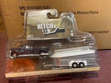Greenlight  HITCH & TOW  2021 Ram 3500 Laramie  Pickup  w/  Aerovault Trailer