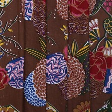 5 yard Indian Cotton Hand Block Sanganeri Printed Handmade Cotton Fabric Natural