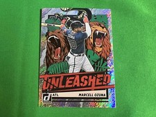 2021 Donruss Unleashed Rapture #11 Marcell Ozuna Atlanta Braves