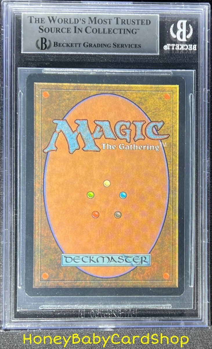 MTG Seventh Edition Foil 2001 Lord of Atlantis BGS 8.5Q++ (B. Quad