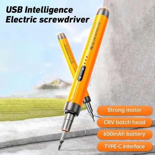 46 in 1 Mini Electric Screwdriver Cordless Power Precision Screwdriver Bits Set - Picture 3 of 27