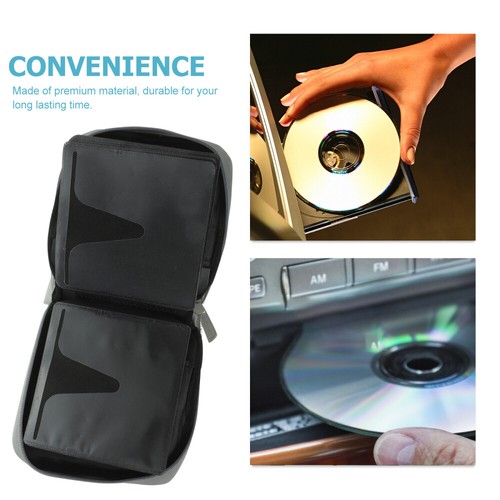 Auto -CD -Box CD-Aufbewahrungshalter Aufbewahrungsbox Aufbewahrungstasche - Afbeelding 8 van 12