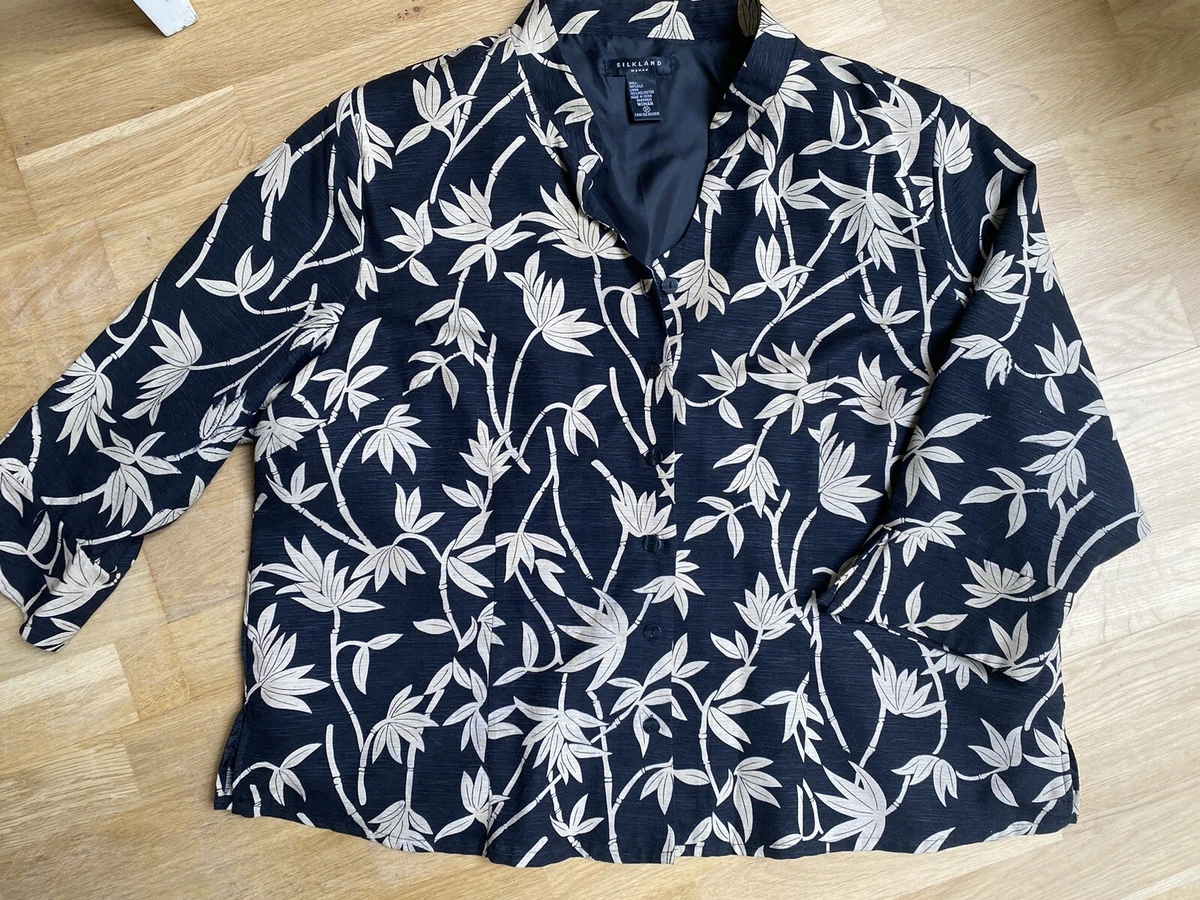 Silk kimono hotsell style jacket
