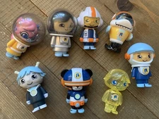 RARE Ryan's World Figures LOT of 8 Pilot Astronaut Galaxy Explorers Great Shape