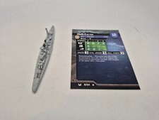 Axis and Allies War At Sea Base Set British CA HMS Exeter 8/64 with Card