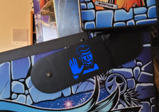 Copricerniera magnetica illuminata Stern Star Trek flipper mod BLU SCURO-1508