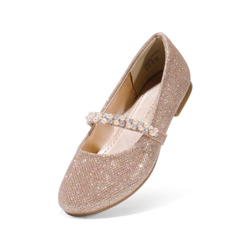 DREAM PAIRS Girls Toddler/Little Kid/Big Kid Mary Jane Ballerina Flats Shoes - Picture 13 of 15