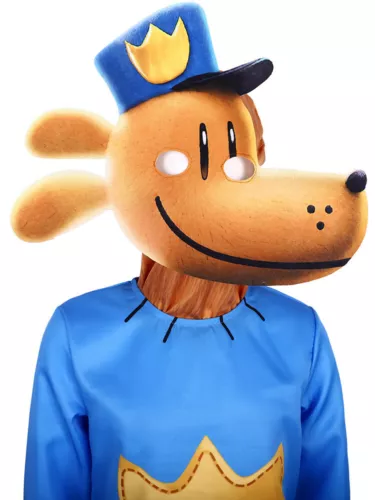 Hund Mann Overall Cosplay Tier Rollenspiel Halloween Kostüm Outfit Kopfbedeckung Set - Bild 7 von 15
