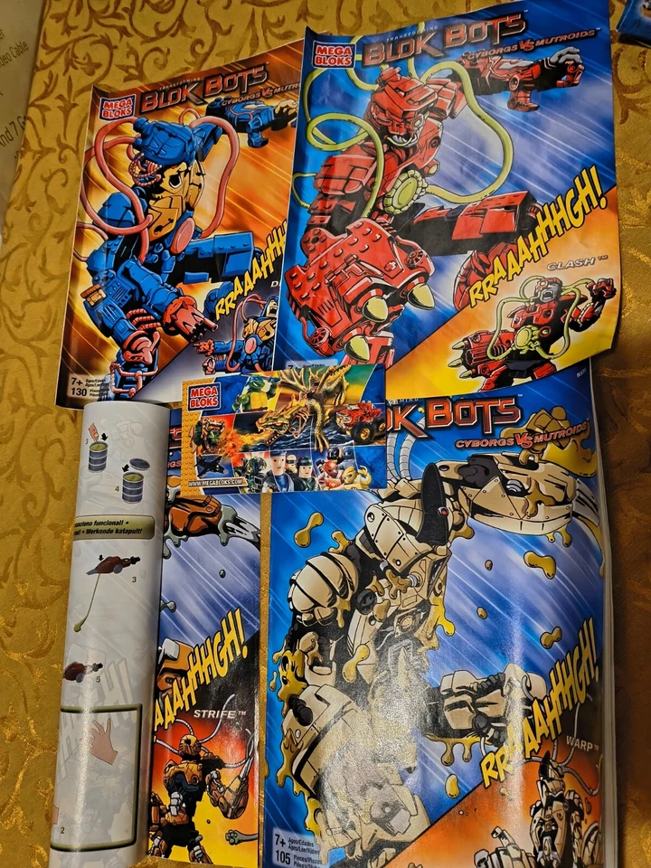 Lote Mega Bloks Transforming Blok Bots Foto 2 de 2