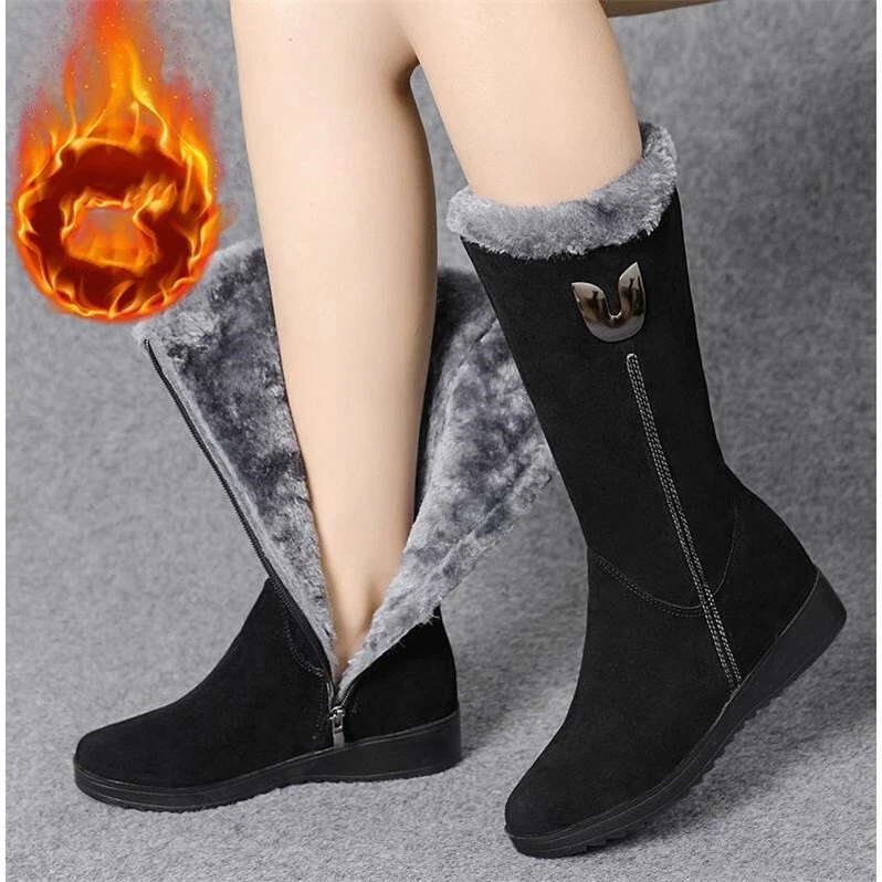 Año Almeja estimular Botines De Mujer Botas Zapatos Gamuza Calzado Invierno Para Agua Y Nieve Nuevo | eBay Año Almeja estimular Botines De Mujer Botas Zapatos Gamuza Calzado Invierno Para Agua Y Nieve Nuevo | eBay