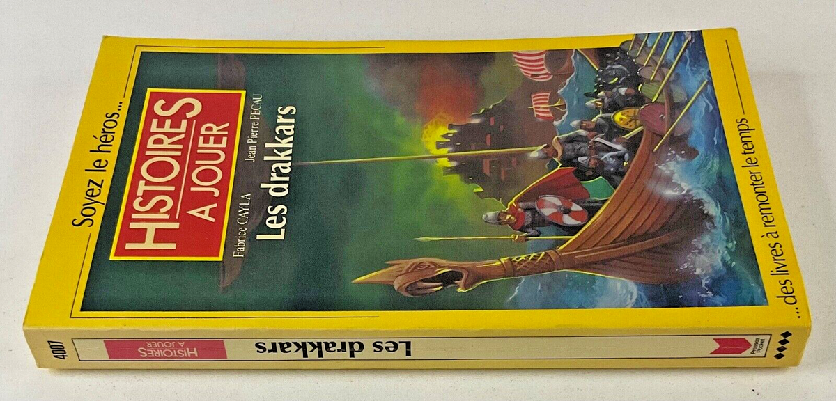 Lot De 6 Livres Dont Vous êtes Le Héros (LDVELH) - Presses Pocket, Années 80
