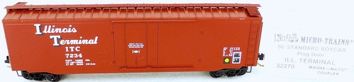 50´ Standard Boxcar ILL TERMINAL 7234 Micro Trains Line 32270 N 1:160 C å * | Zustand: Gebraucht