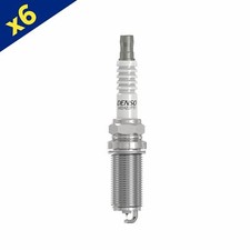 Denso IXEH22TT Iridium Spark Plugs x6 Ignition Electrical Replacement Spare