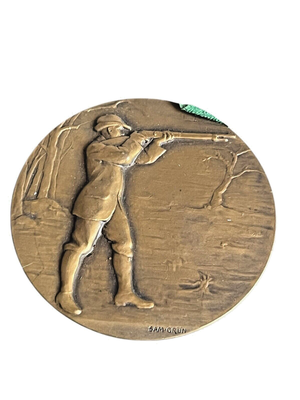 MEDAILLE TIR A LA CARABINE CHASSE BALL TRAP BALTRAP