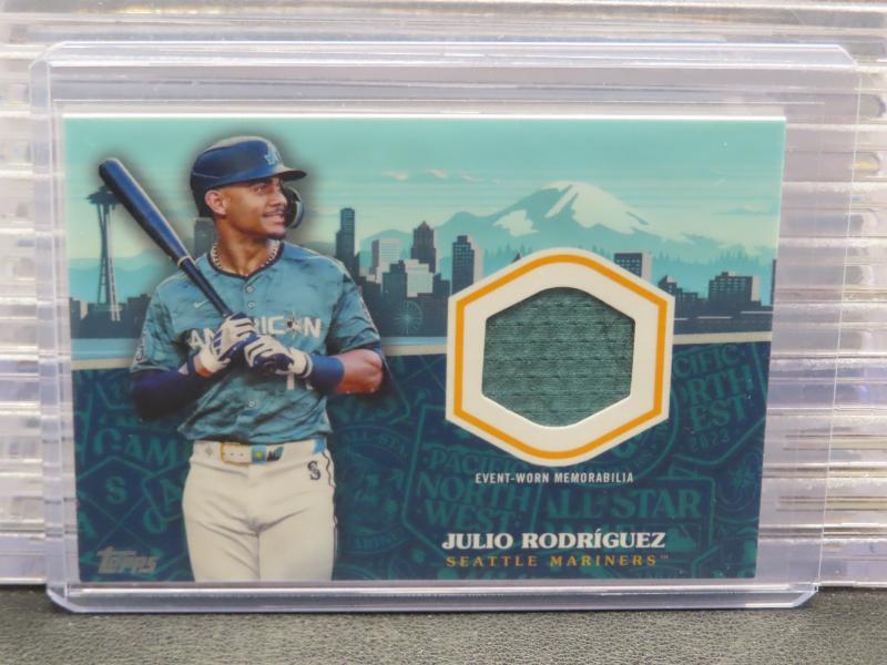 2023 Topps Update Julio Rodriguez AllStar Stitches Jersey ASRJROD