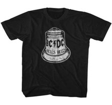 AC/DC Hells Bells Rock Classic Music Concert Band Youth Toddler Boy Girl T-Shirt