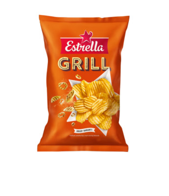 Estrella Chips Estrella Grill Chips   A Timeless Classic from Sweden  275g