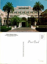 University of Southern CA Doheny Memorial Library Postcard Unused (36460)