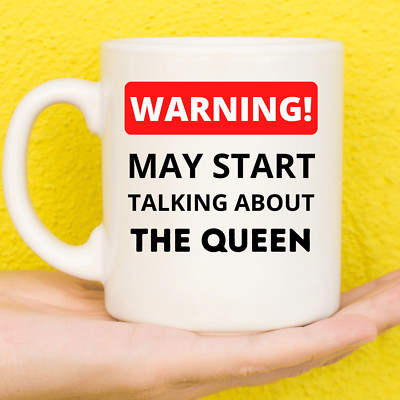Warning The Queen Tasse | Royal Gifts | Gifts For Royalty Lovers | Geburtstagstasse