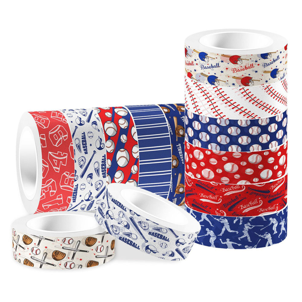 12 Rolls of Crafting Washi Tape Decorative Washi Tape Scrapbooking Tape