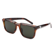 Square 100 UV Protection Fashion Eyewear - Retro Flat Top Unisex Sunglasses
