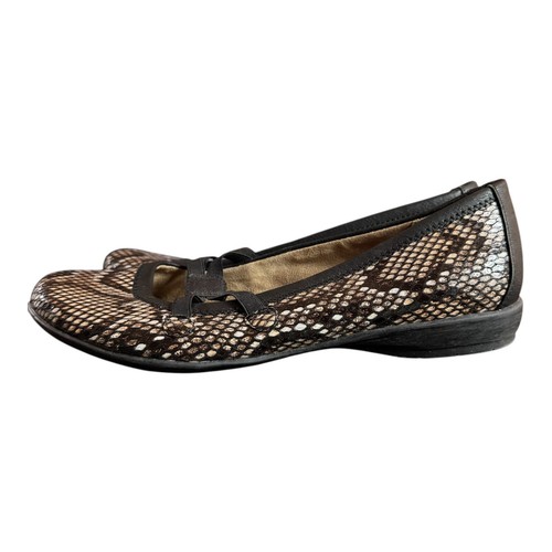 Womens Naturalizer snakeskin ballet flats size 9.5 - Picture 3 of 8
