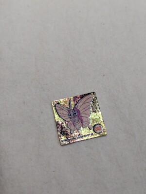 Venomoth Bros holo VINTAGE RARE Pockemon Japanese Mini Card