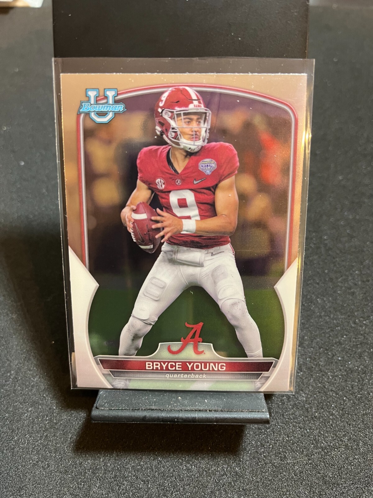 2022 Topps Bowman Chrome University BRYCE YOUNG #1 Base Rookie Card