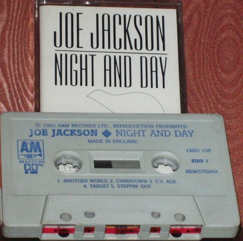 Joe Jackson Night And Day CASSETTE ALBUM New Wave, Pop Rock A&M Masters reissue - Picture 2 of 9