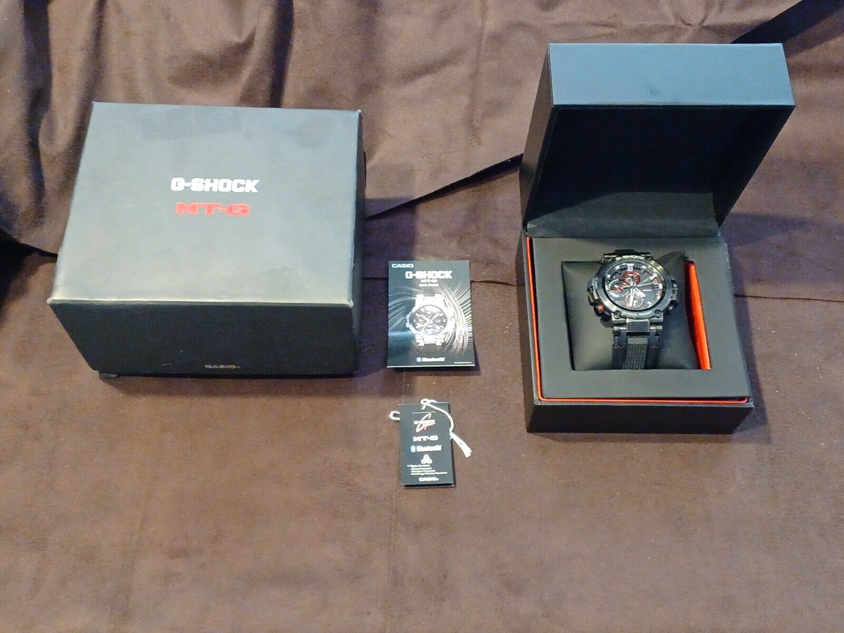 CASIO G-SHOCK, 5544 MTG-B1000, 1AER Men's Watch, W/ Box And CASIO G-SHOCK, 5544 MTG-B1000, 1AER Men's Watch, W/ Box And