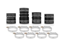 Mishimoto Ford 6.4L Powerstroke Factory Fit Boot Kit MMBK-F2D-08BK