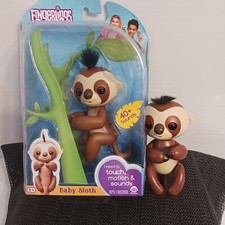 Fingerlings Baby Sloth Kingsley And 1 Open Packaged Collectible WowWee