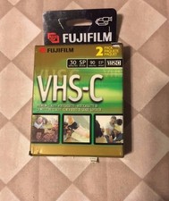 FUJIFILM TC-30 2 PACK VHS-C Camcorder Video Cassette New