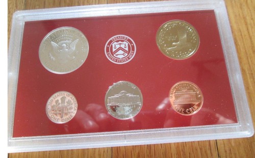 2003 Silver Proof Set U.S. Mint Box and COA 10 coins 5 State Silver Quarters - Picture 3 of 5