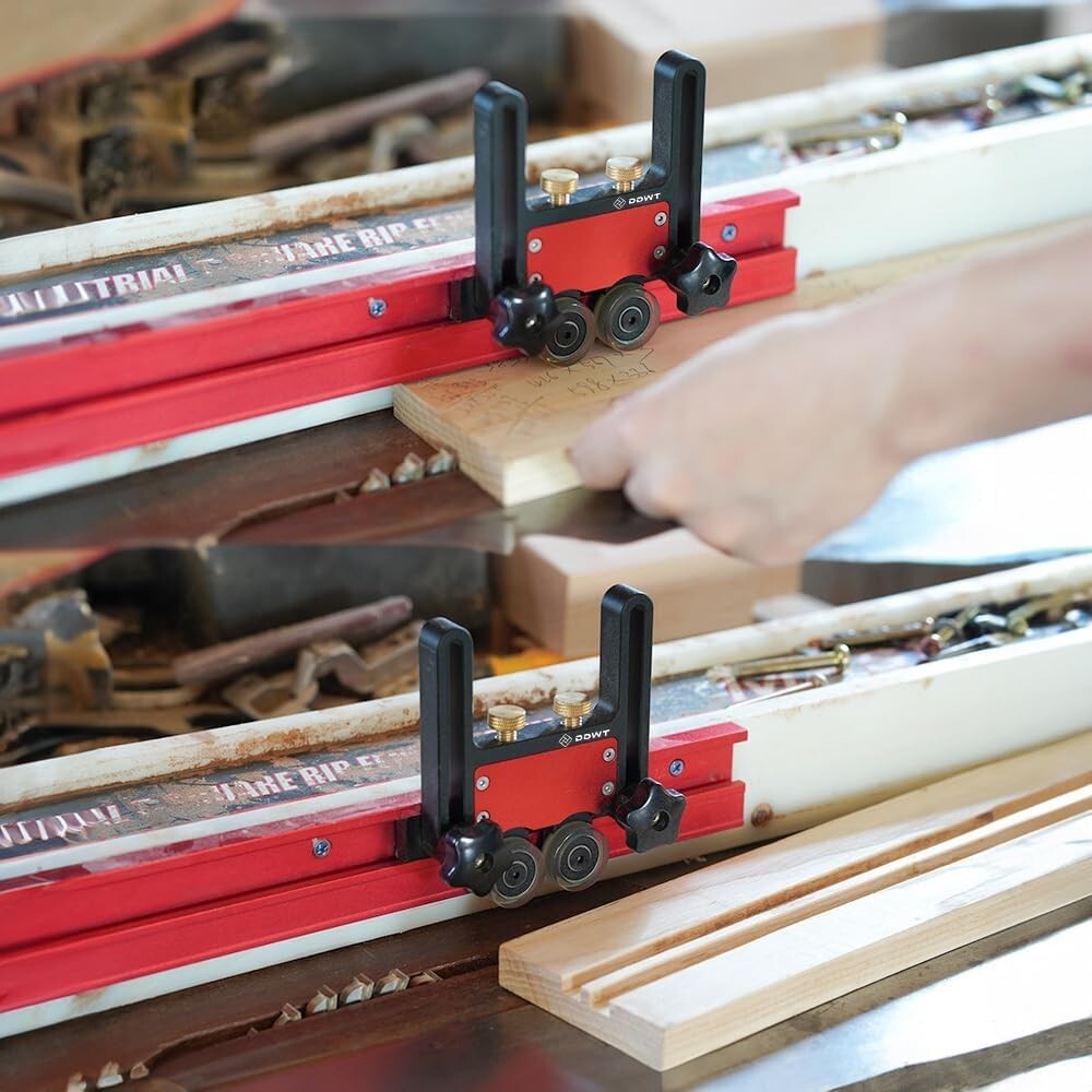 Updated Bearing Roller Featherboards, Featherboards for Table Saw Cutting and...