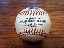 Sam Hilliard Rockies Game Used SINGLE Baseball 8/10/2021 Hit #65 vs Astros 