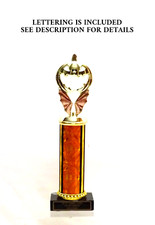 HALLOWEEN TROPHY PUMPKIN CARVING TROPHY COSTUME PARTY ORANGE