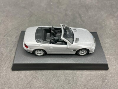 Kyosho 1/64 Mercedes-Benz collection SL55 AMG Silver diecast model