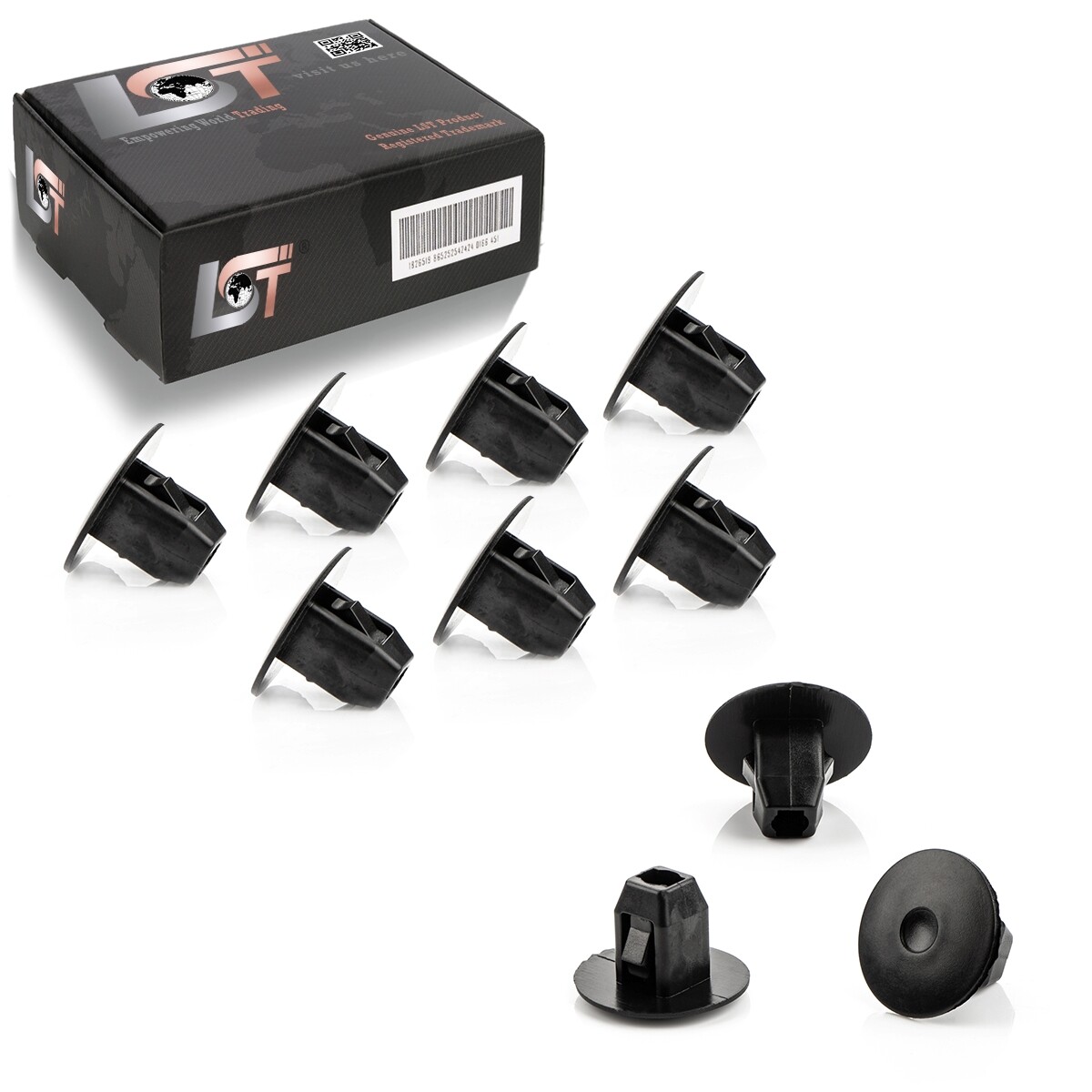 10x Underbody Wheelhouse Fender Insert Nut Fastening Clips for HONDA