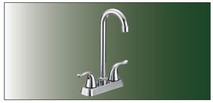 Matco Norca Bl 320c Two Handle Bar Faucet Chrome Finish
