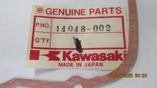 Kawasaki NOS NEW 14048-002 Carburetor Cover Gasket F5 F8 F9 F81M Big Horn Enduro